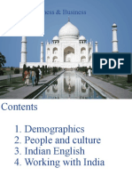 Culture Awareness PPT Explaining Cultures in India