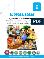 English 9 Quarter 1 Module 1 PDF