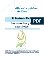 Las Ofrendas y Los Sacrificios