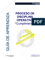 GUÍA DE APRENDIZAJE PROCESO DE DISCIPLINA OPERATIVA Cumplimiento PDF