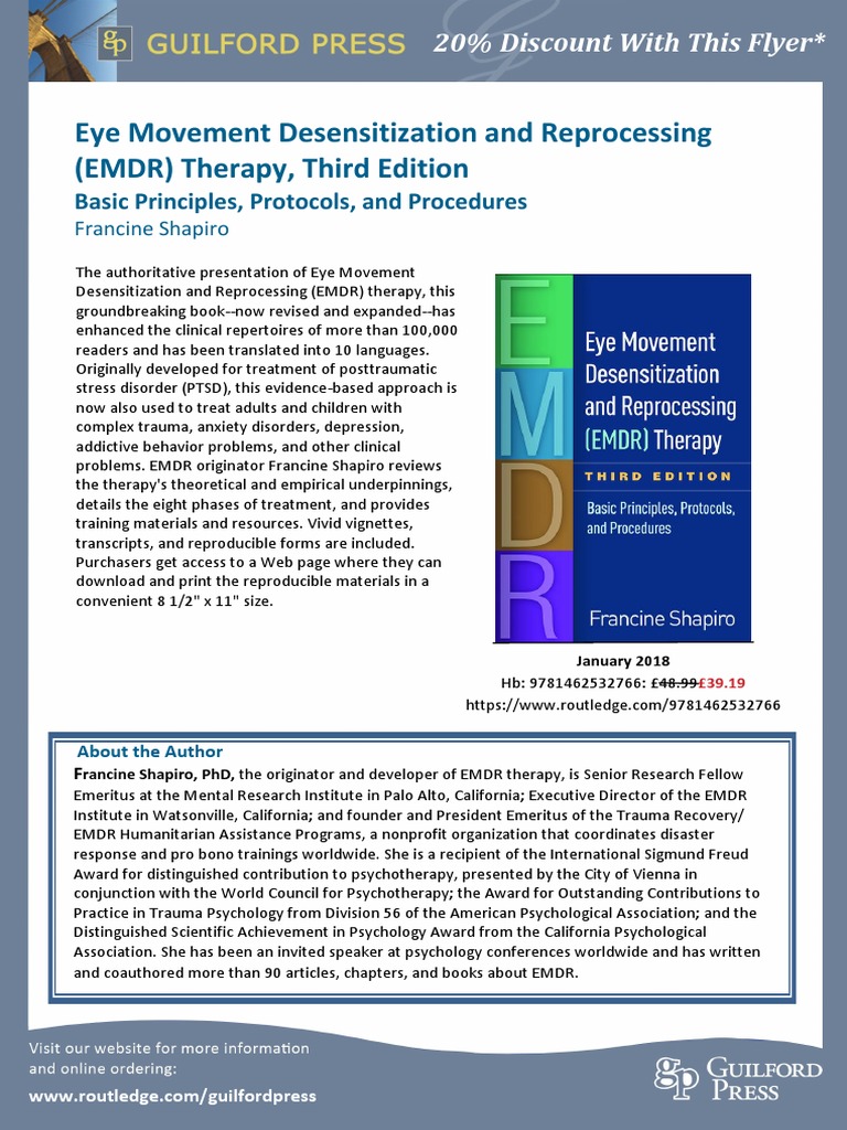 Eye Movement Desensitization and Reprocessing (EMDR) Therapy, Third ...