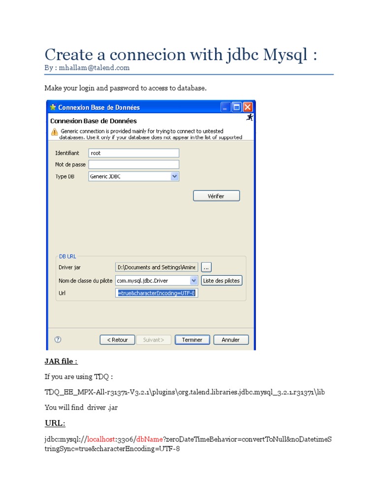 JDBC MySQL Connection Setup Guide | PDF | Java (Programming Language ...