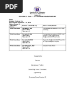 Individual Daily Log/Accomplishment Report Name: Division: Cotabato City Date Covered: December 1-18, 2020 Subject Group: IC