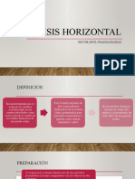 Clase 10 - Análisis Horizontal