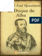 El Duque de Alba-Manuel Jose Quintana