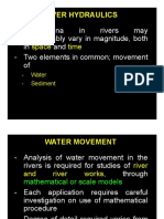 River Hydraulics-Introduction PDF