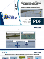 Cómo incrementar la rentabilidad del cultivo de camarón con alimentación automática