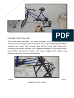 Pembangkit Listrik Tenaga Sepeda