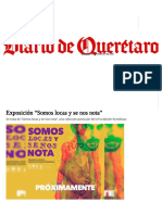 Exposición "Somos Locas y Se Nos Nota" - Diario de Querétaro