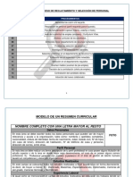 Formatos de Selección de Personal