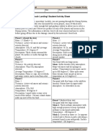 Crash Landing! Student Activity Sheet