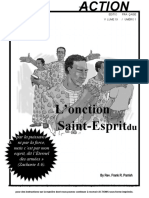 ACTION - 19 - Anointing of The Holy Spirit