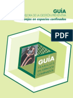 Guía para La Mejora de La Gestión Preventiva en Trabajos en Espacios Confinados