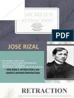 Jose Rizal's Retraction