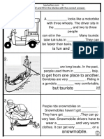 Fill in the blanks worksheet