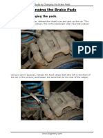 Changing The Brake Pads PDF