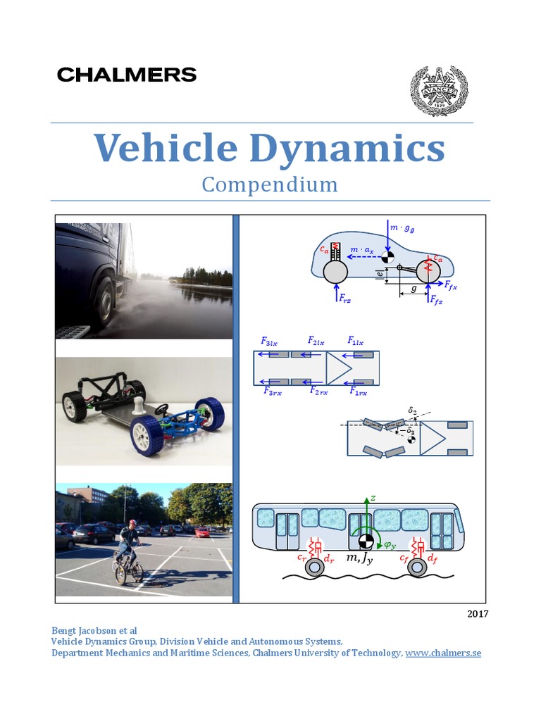 Vehicle Dynamics - 128709302 PDF | PDF | System | Vehicles
