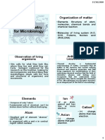 1.2. Chemistry For Microbiology