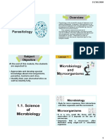 1.1. Science of Microbiology