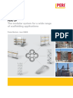 PERI UP Modular System For Scaffolding Applications