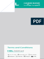 HBL DebitCard Terms and Conditions - Conventional and Islamic PDF