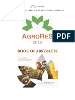 Book of Abstracts AgroReS 2019
