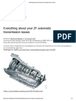 Everything About Your ZF Automatic Transmission Issues