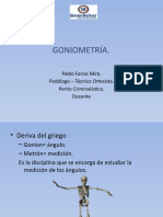 Goniometría