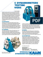 Hydraulic Dynamometers For Load Testing Prime Movers: Aerospace