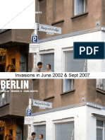 Space Invaders Berlin in 2002 and 2017