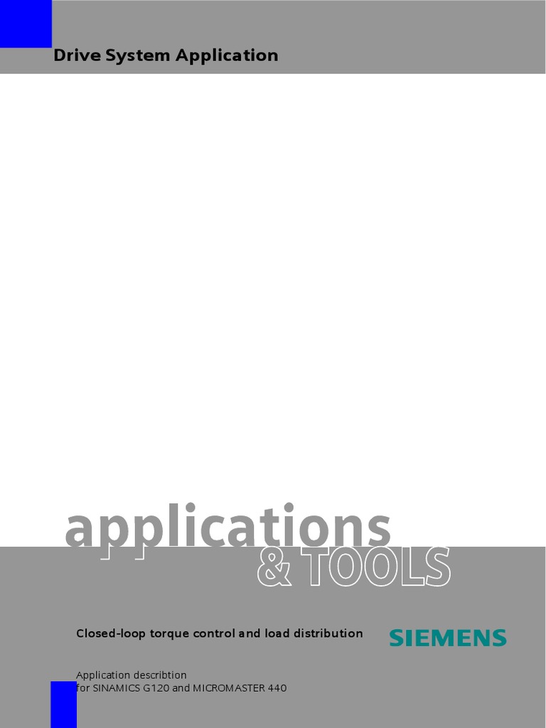 Drive System Application: Closed-Loop Torque Control and Load ...