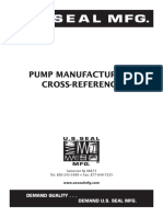 US Seal MFG Pump Manufacturers Cross-Reference