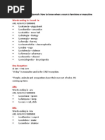 English Grammar Cheat Sheet | PDF | Verb | Semantics