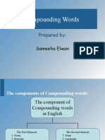 Compounding Words: Prepared by