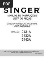 Manual Singer Overloque