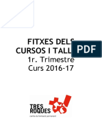 Fitxes Cursos 1r Trimestre 2016 2017 PDF