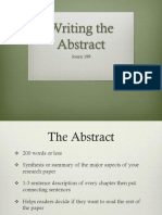 How to Write an Abstract for Your Research Paper in Under 200 Words