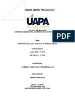 Comercio y Negocios Internacionales (Tarea 1)