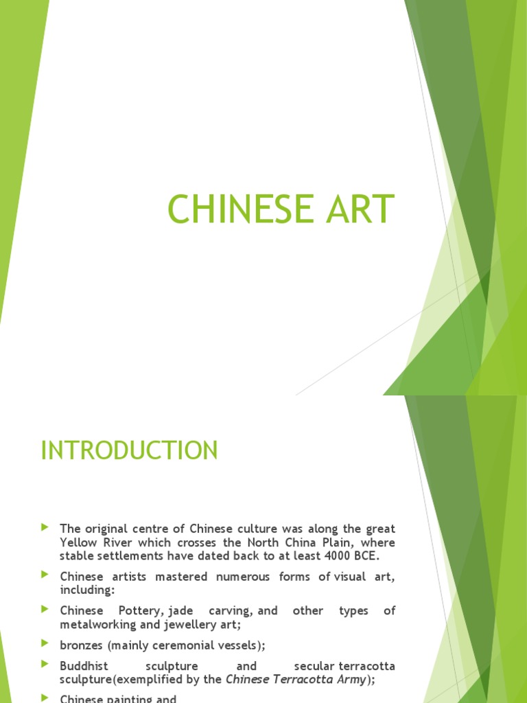 Overview of Traditional Chinese Art | PDF | Paintings | China