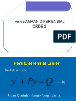 Persamaan Diferensial Orde 2