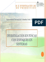 UNIDAD DIDACTICA N° 9-PRESENTACION INVESTIGACIÓN EN FINCAS CON ENFOQUES EN SISTEMAS