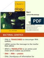 Part I - Chapter 7 - Bacterial Genetics