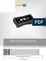 Manual Medidor Vibracion Serie Pce VDL I v2 - 1222392