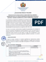 Convocatoria Pública #001 - 2020 Esfm - Ua PDF