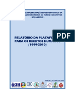 Implementação dos Direitos Humanos em Moçambique 1999-2010