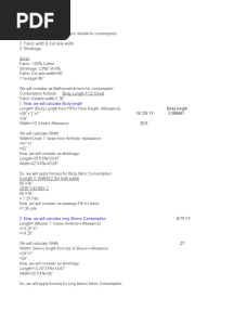 YY Calculation Basic Formula