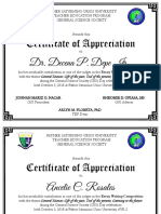 FSU GSS Certificates