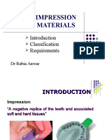 Lec 6 Impression Materials (Introduction)