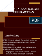 Komunikasi Dalam Keperawatan