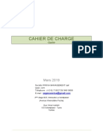 Cahier de Charge Sante